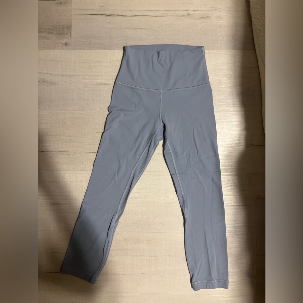 blueish grey lululemon leggings